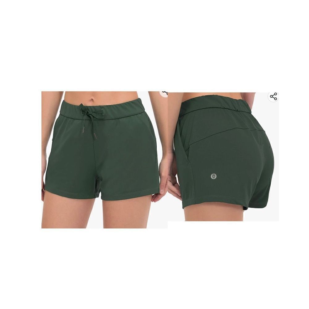 PIQIDIG Womens Shorts Joggers Athletic Running Hiking Workout Gym Shorts
